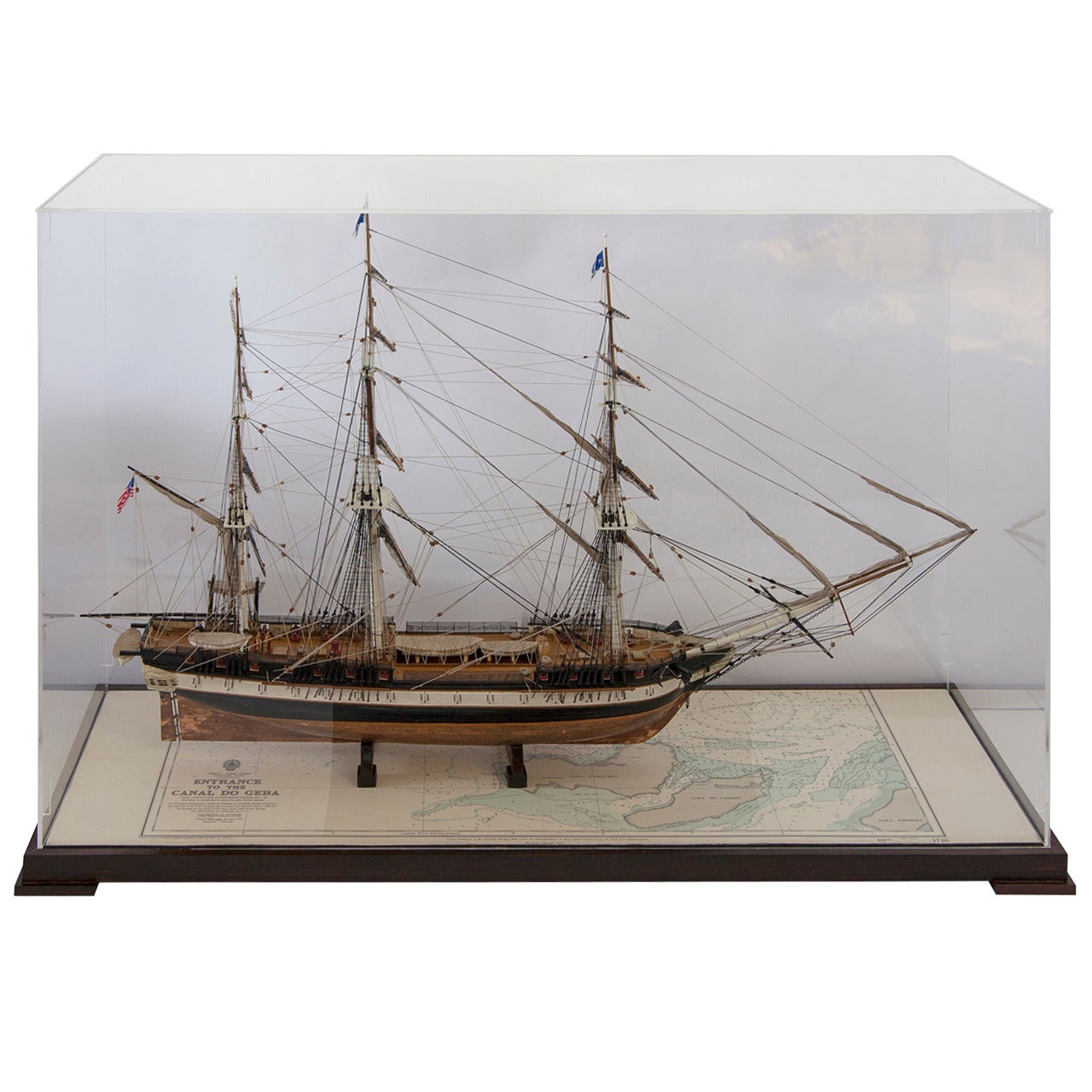 Model of a boat “Competition” from U.S Navy. For Sale