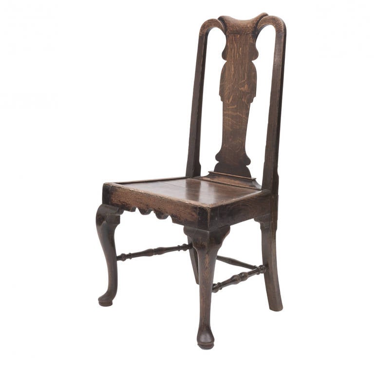 Old Brown Wood Country Chair
Circa 1850