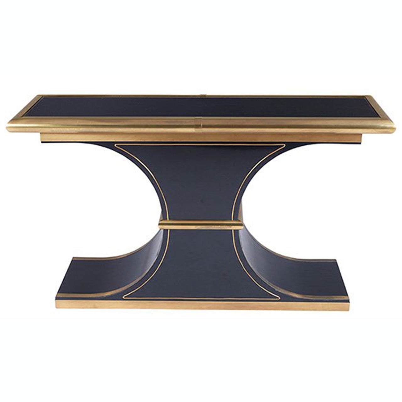 Mastercraft Lacquer Brass Console