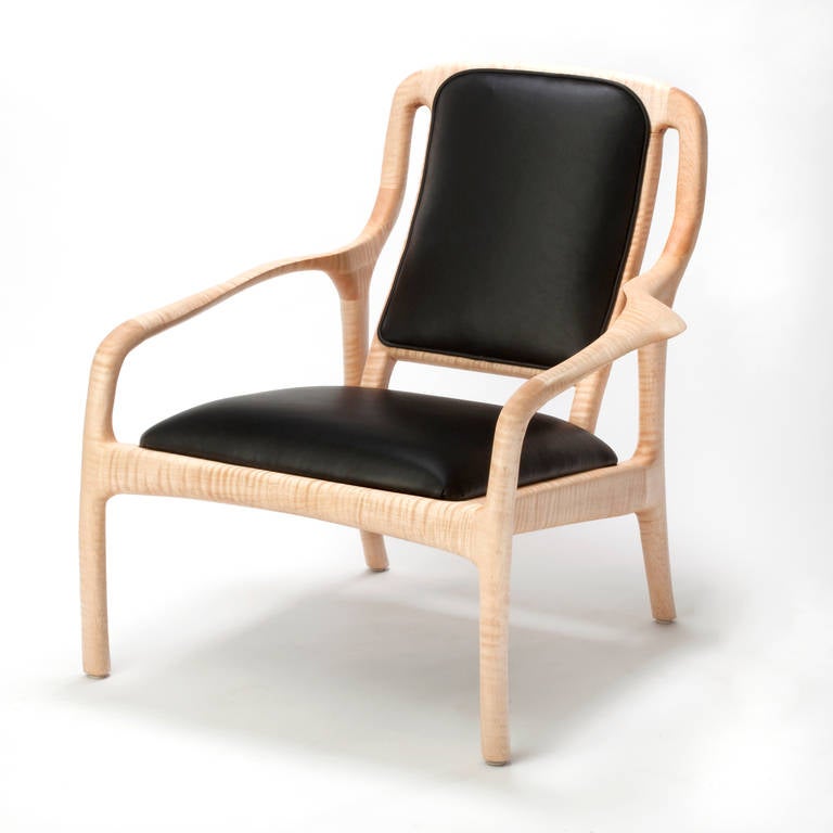 Karnali Lounge Chair in Maple