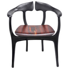 Swallowtail Chair - Ebonized with Cocobolo