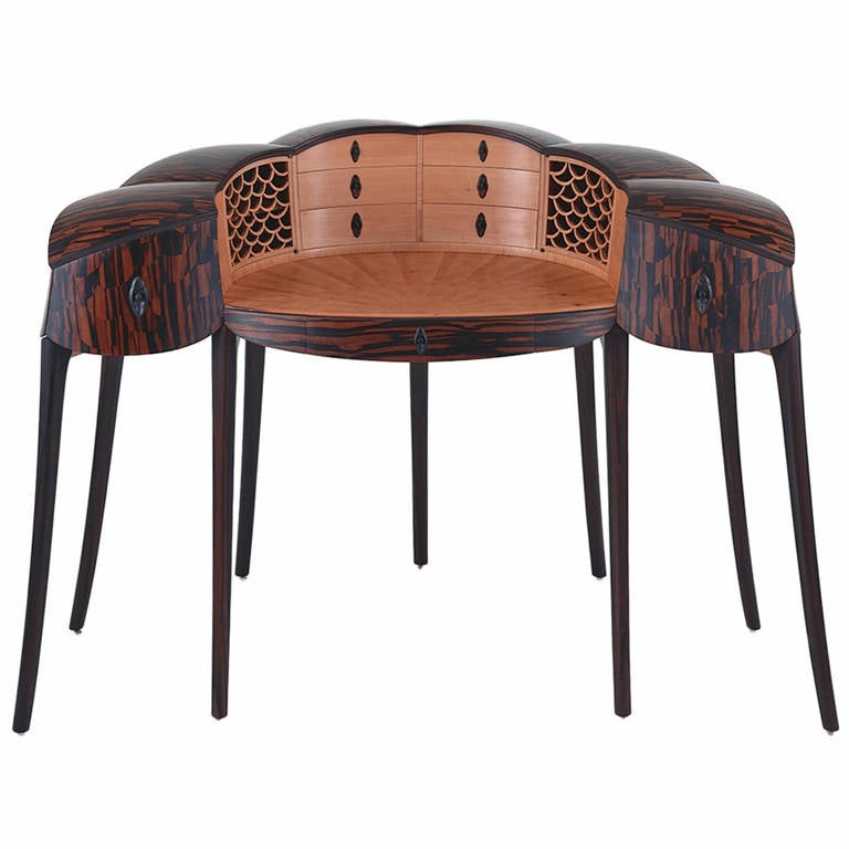 Ebony Desk For Sale at 1stDibs