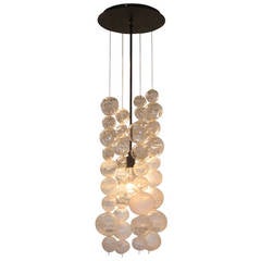 Dimpled Ball Chandelier