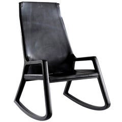 Lookout Mountain Rocker Chair, Ebonized Maple