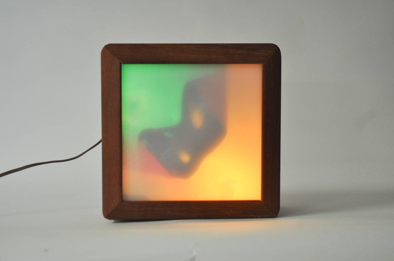 Billy Faier Psychedelic Light Box In Excellent Condition For Sale In Westport, CT