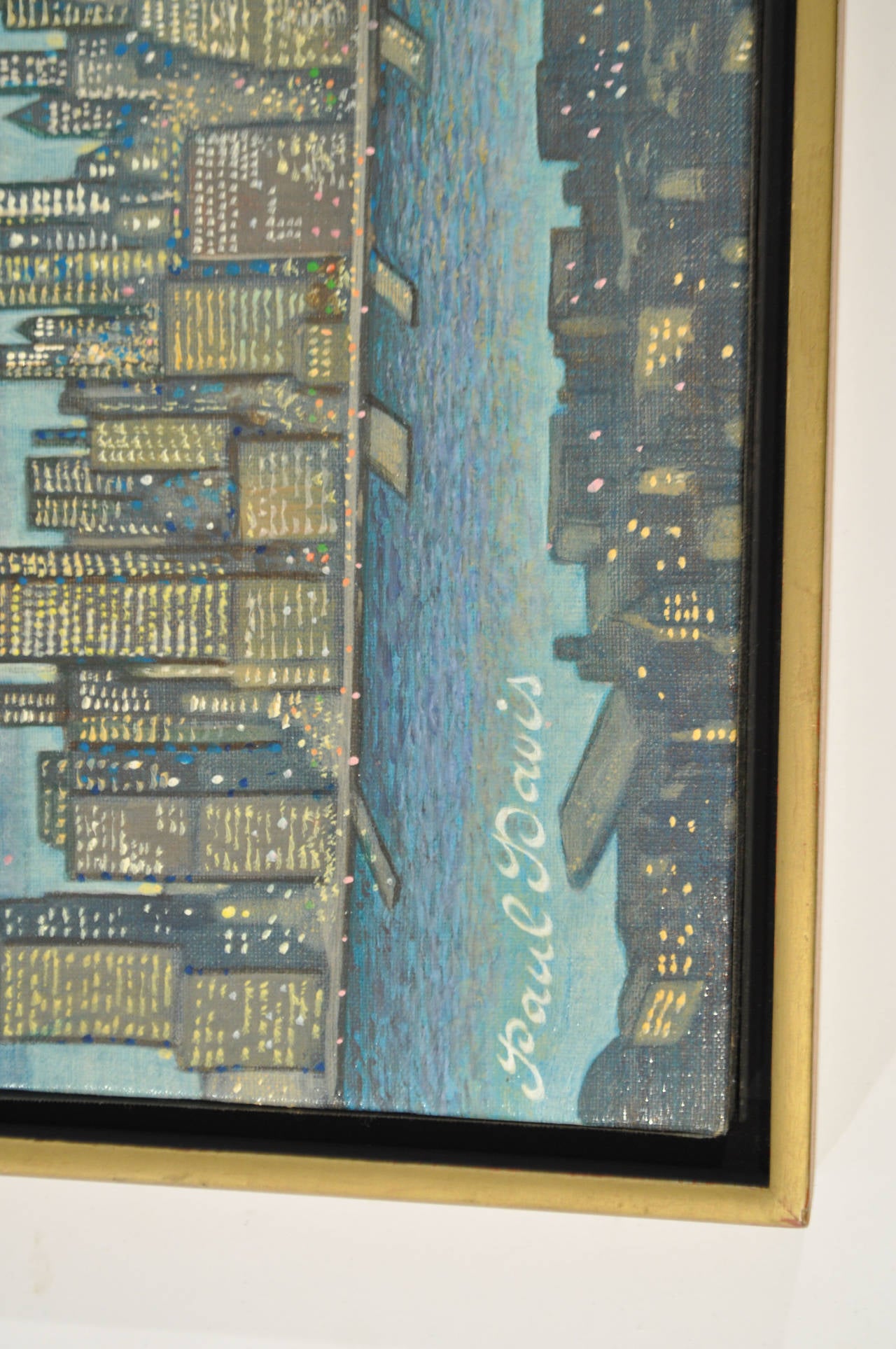 American Paul Davis New York City Painting For Sale