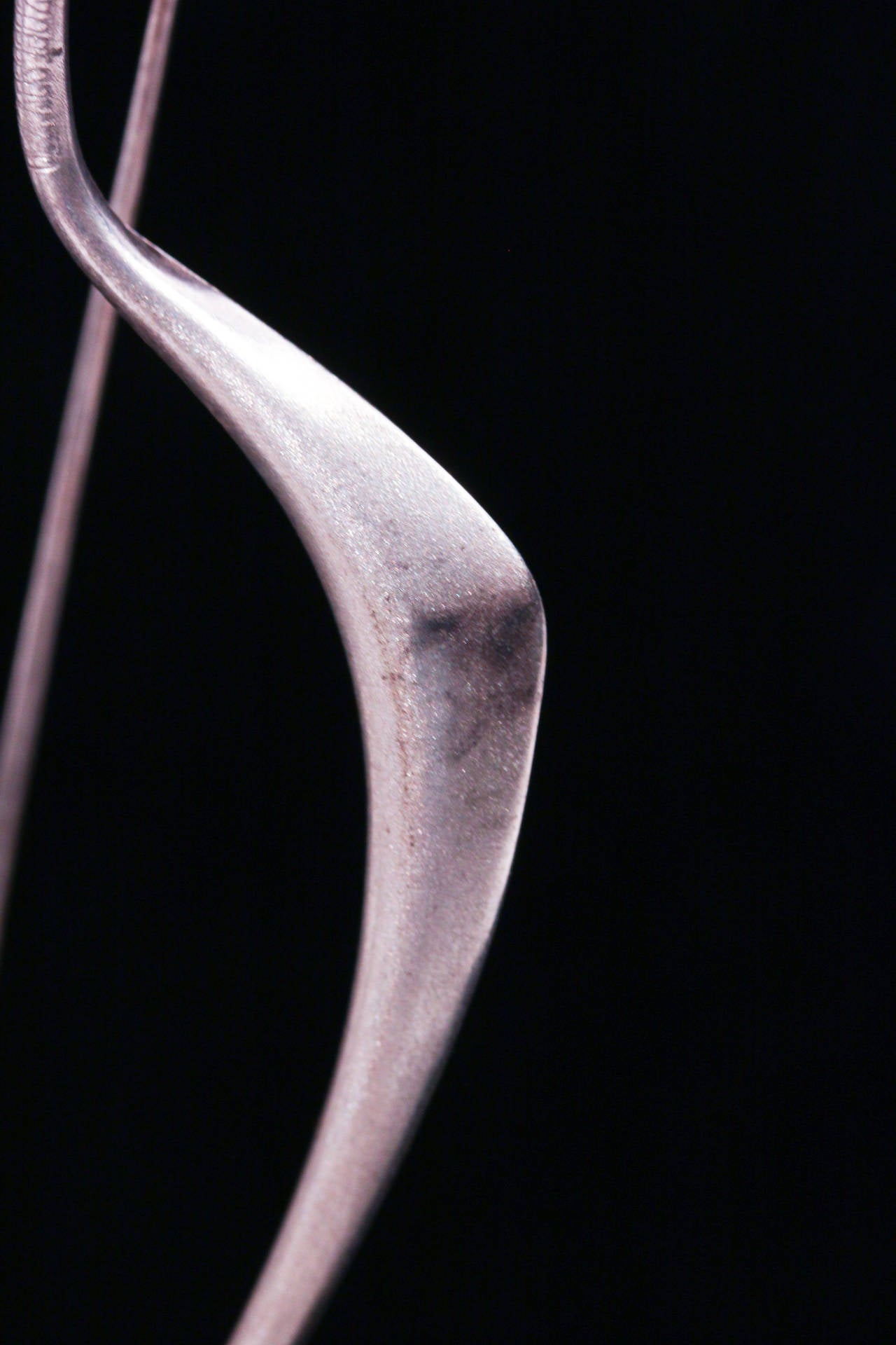 Igor Kuznetsov Sterling Modernist Earrings In Good Condition For Sale In Westport, CT