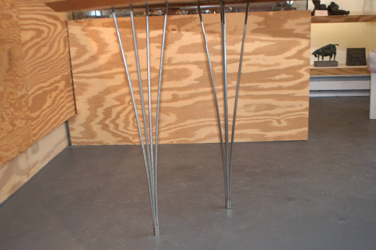 Piet Hein and Bruno Mathsson Occasional Table In Good Condition For Sale In Westport, CT