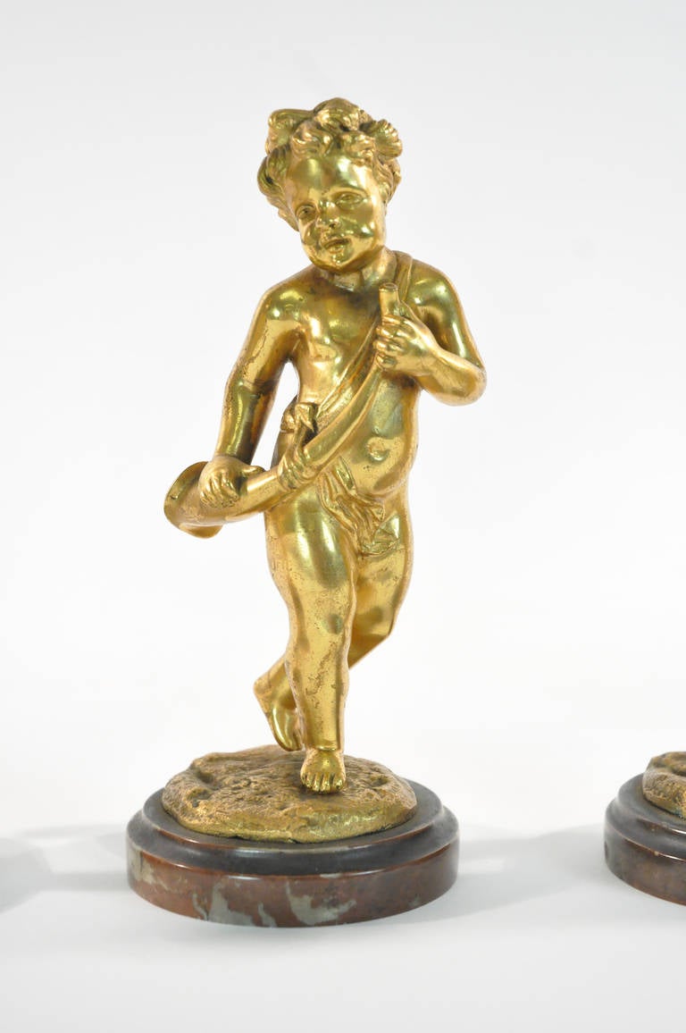 19th Century Bronze Cherub Band after Claude Michel Clodion For Sale 1