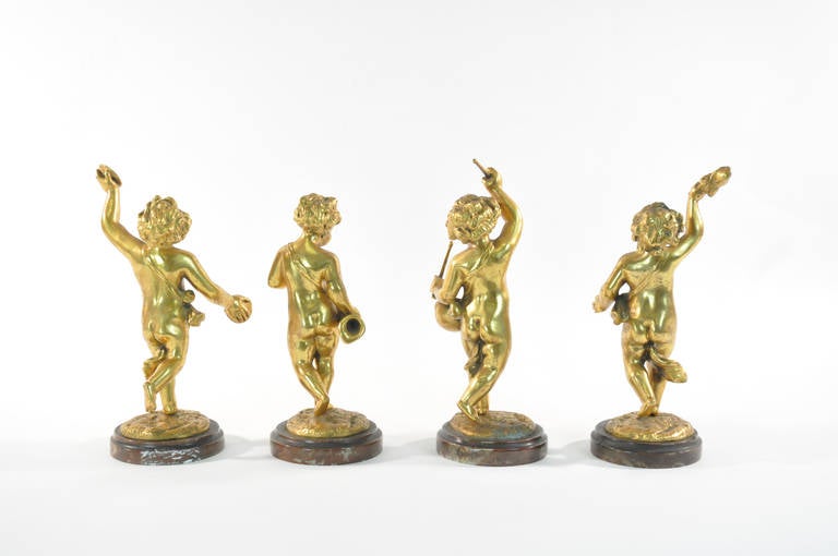 19th Century Bronze Cherub Band after Claude Michel Clodion For Sale 5