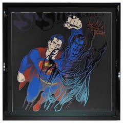 Andy Warhol Superman, from Myths
