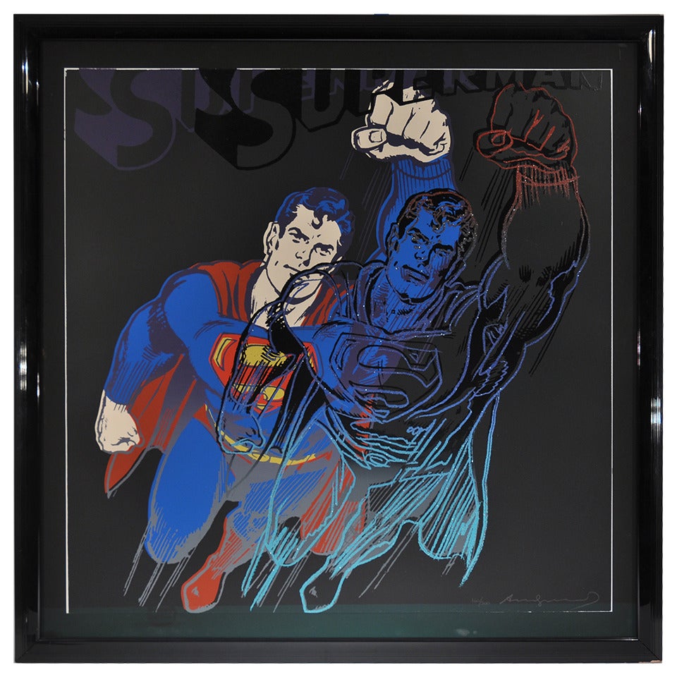 Andy Warhol Superman, from Myths For Sale