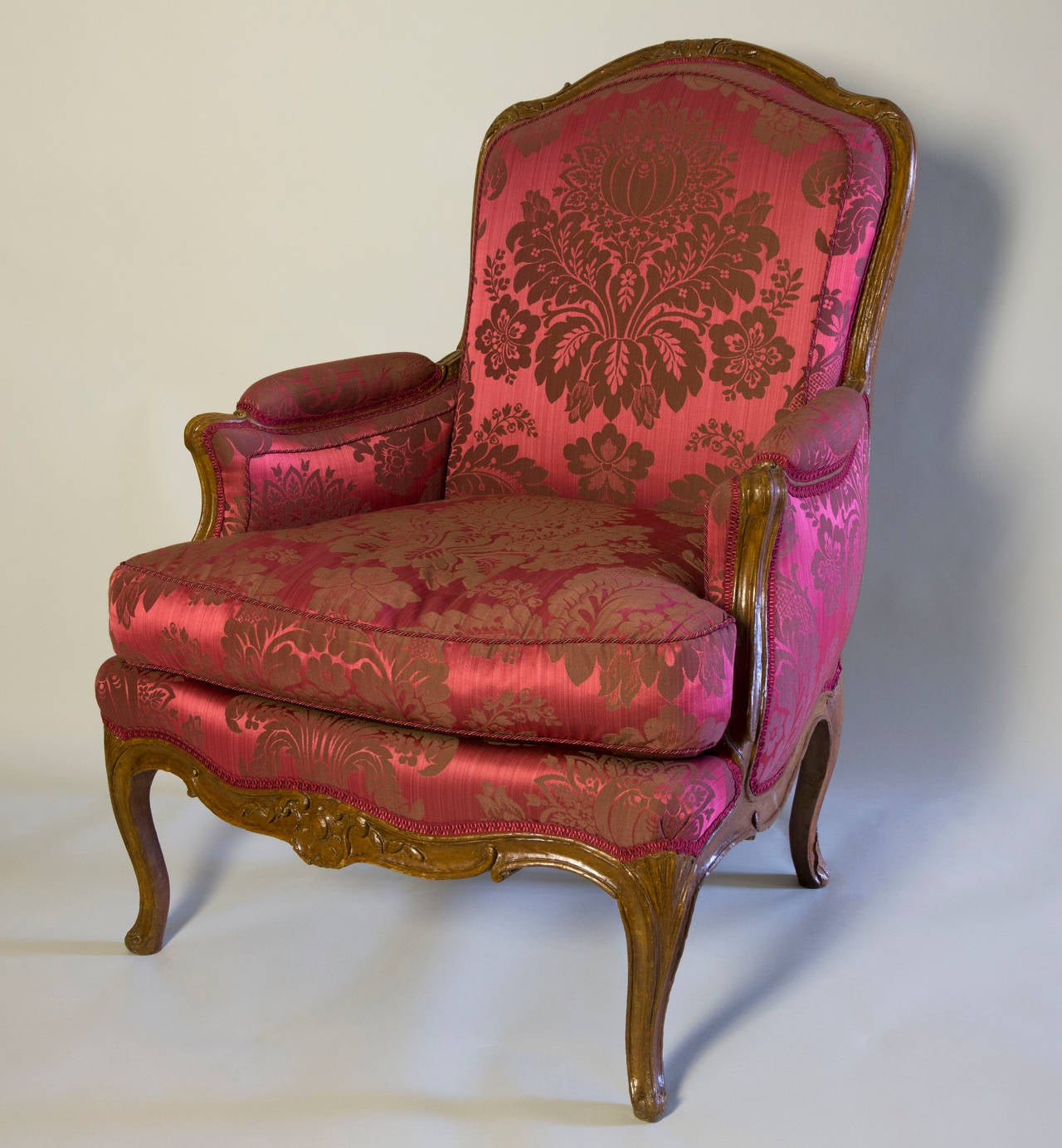 Exceptional Louis XV Beechwood Bergère