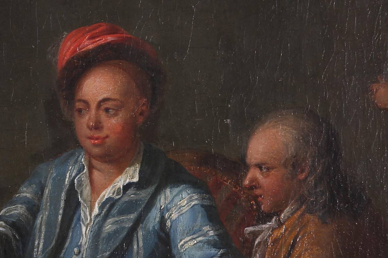Joseph Balsamo, Comte De Cagliostro Painting by Pierre Alexandre Wille For Sale 1