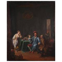 Joseph Balsamo, Comte De Cagliostro Painting by Pierre Alexandre Wille