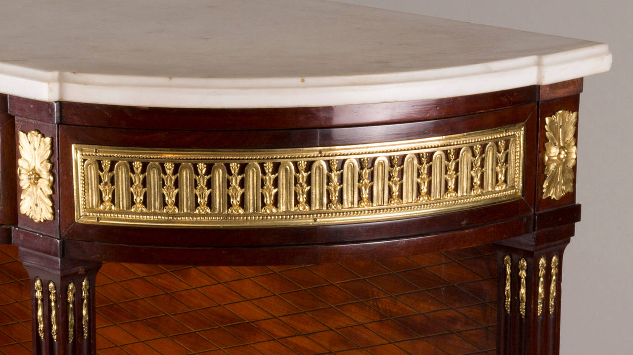 Console or Sideboard from the Louis XVI Period, Stamped by Riesener In Excellent Condition In Paris, FR