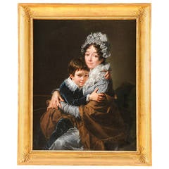 Portrait of Madam de C. with Her Child by Nicolas-André Monsiau