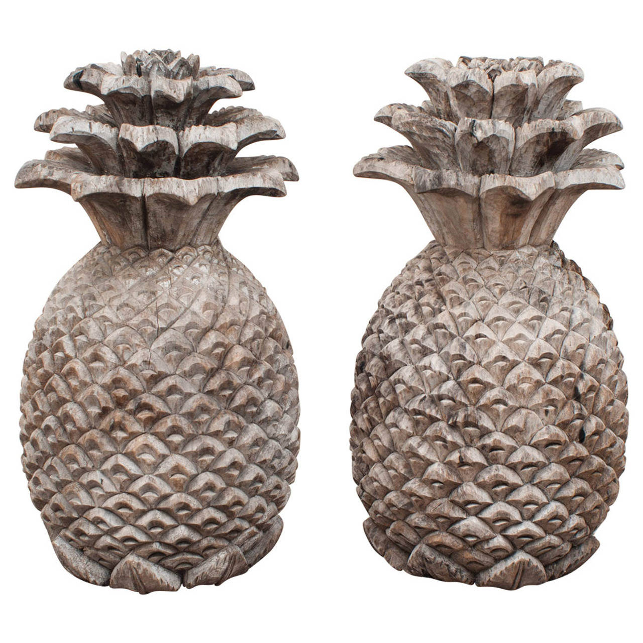 Pair Of Large 19th Century Pineapple Finials At 1stdibs Pair Of Large 19th Century Pineapple Finials For