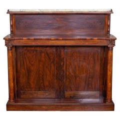 Regency Rosewood Chiffonier Side Cabinet 7