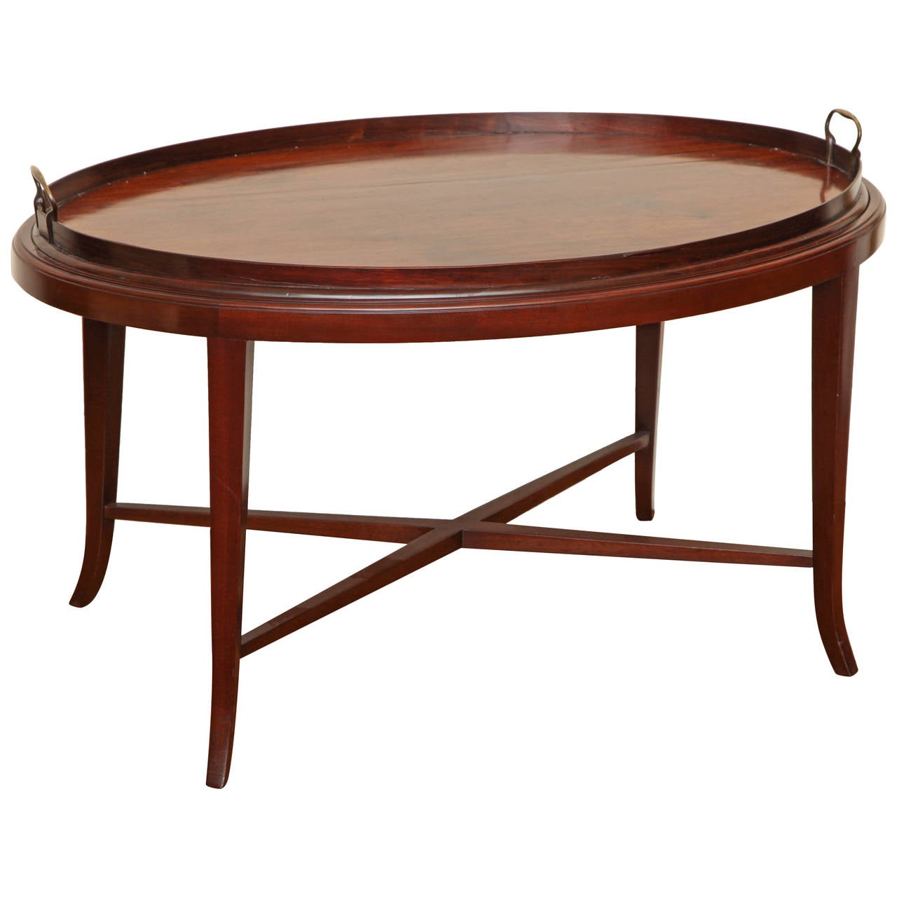 English Edwardian Oval Mahogany Tray Table At Stdibs - English Edwardian Oval Mahogany Tray Table english edwardian oval mahogany tray table at stdibs - english edwardian oval mahogany tray table