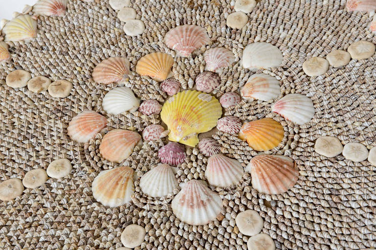 Regency Seashell Encrusted Grotto Table