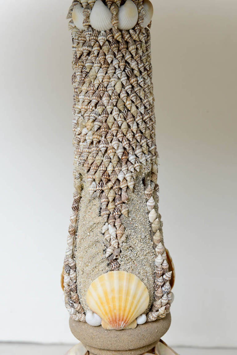 Shell Seashell Encrusted Grotto Table