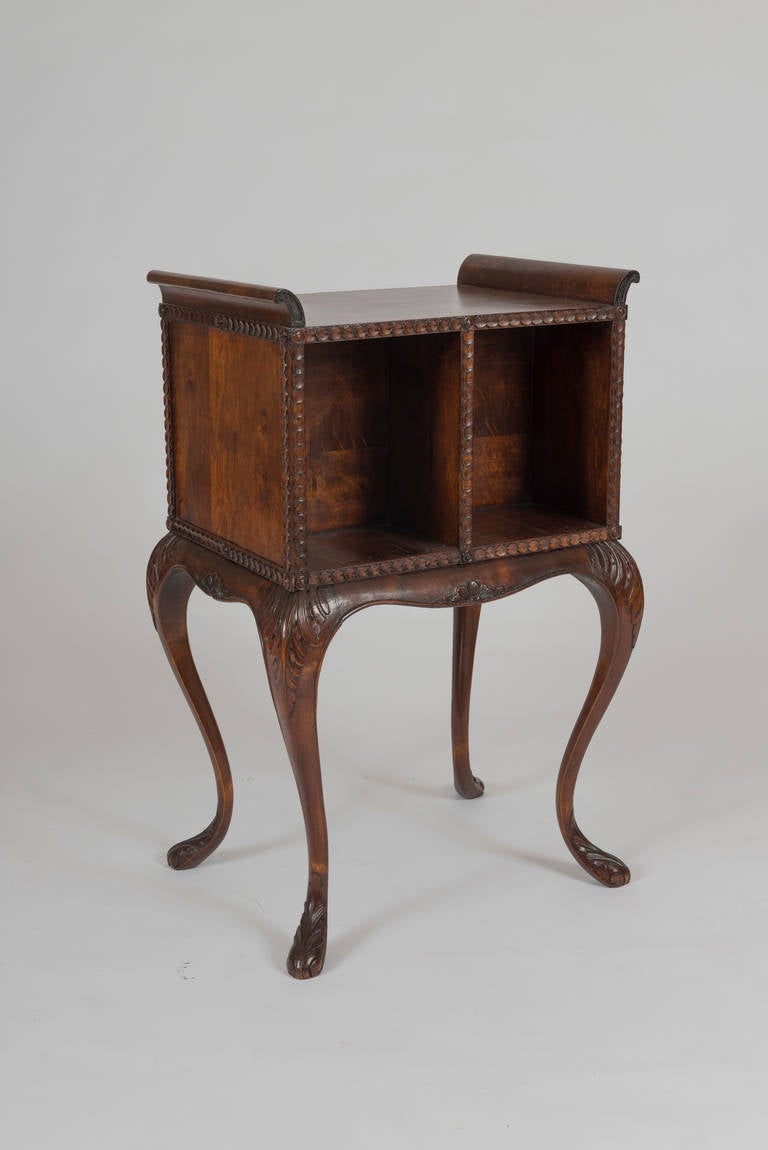British Mid-19th Century English Mahogany Bookcase Table
