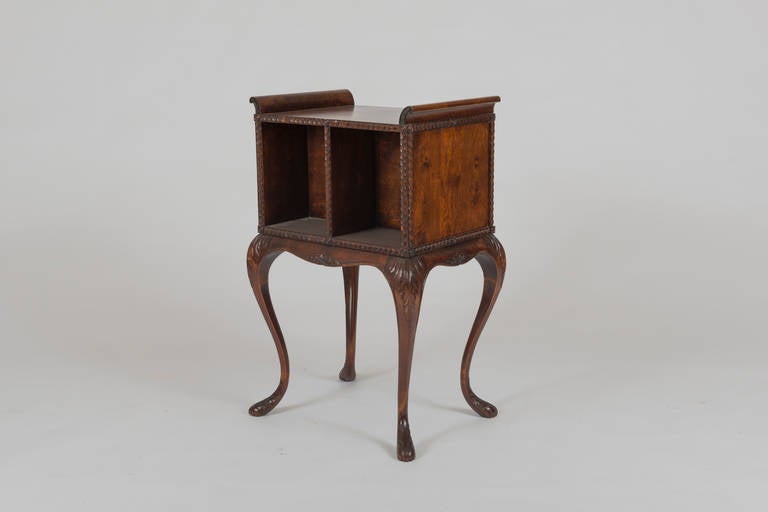 Mid-19th Century English Mahogany Bookcase Table In Good Condition In New York, NY