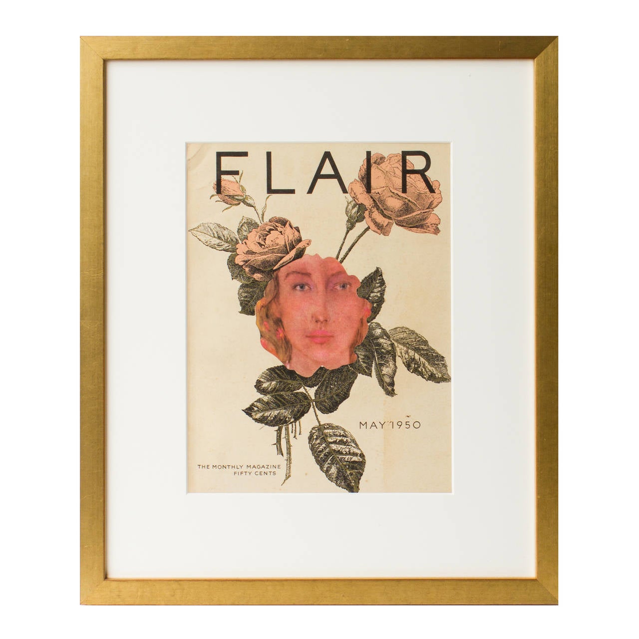 Complete Series of Framed Vintage Flair Magazines 2