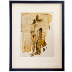 Family Group, 1998 Auguste Garufi Original Mixed-Media Painting 4