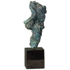 Untitled Male Torso Sculpture in Plaster by Auguste Garufi