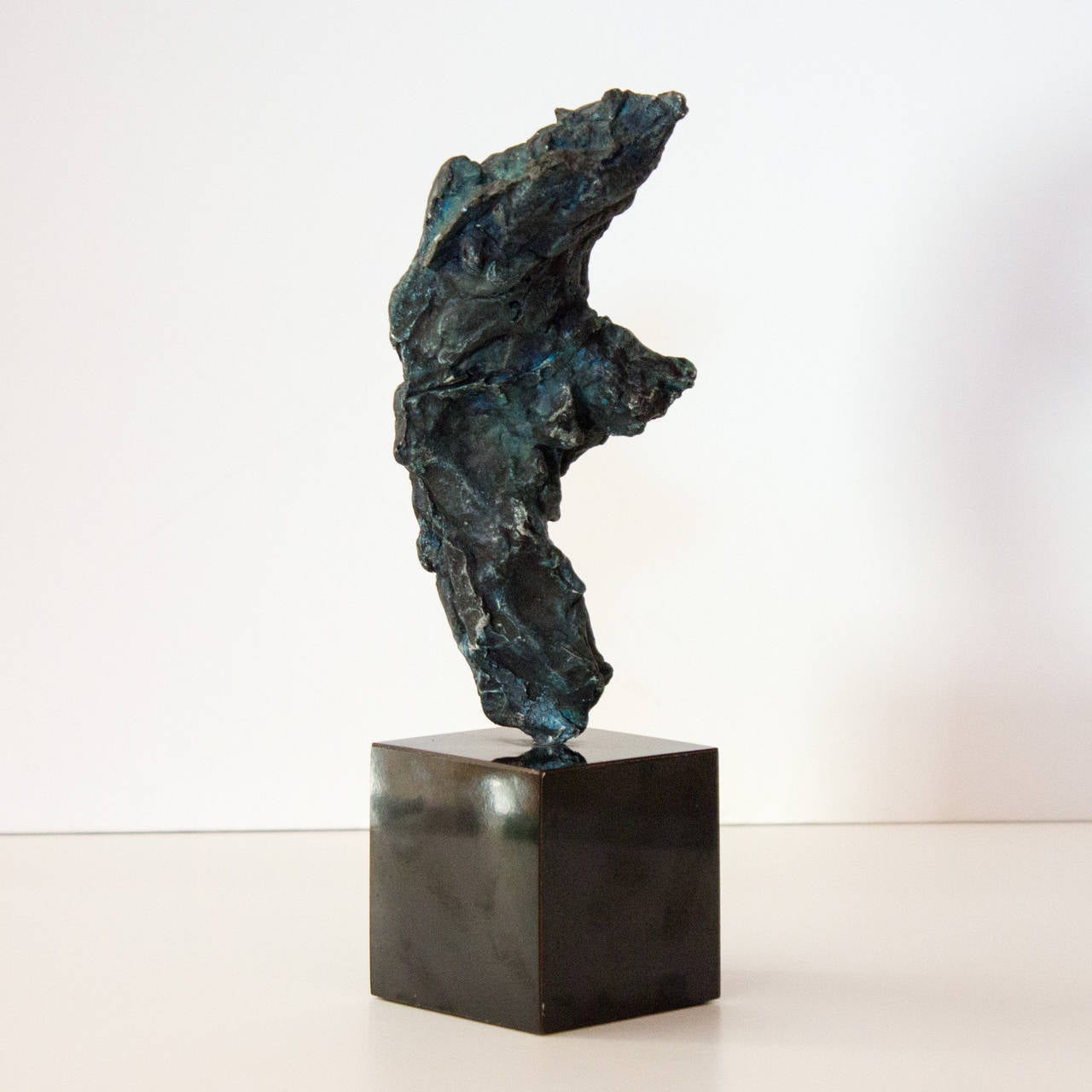 Untitled Male Torso Sculpture in Plaster by Auguste Garufi In Distressed Condition In Atlanta, GA
