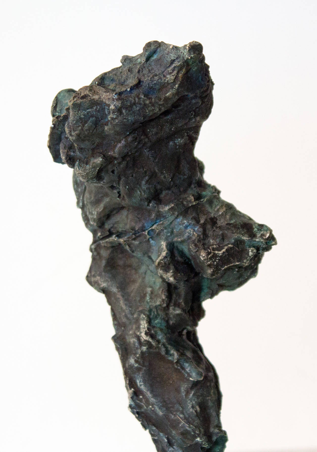 Untitled Male Torso Sculpture in Plaster by Auguste Garufi 3