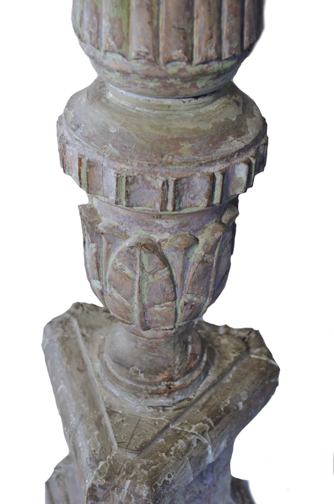 Antique Spanish Floor Lamps, Pair