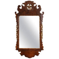 Mid-18th Century Chippendale Mahogany Mirror