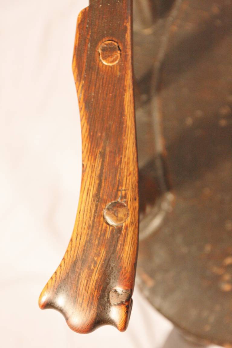 American 18th Century Connecticut Sack Back Knuckle Arm Windsor Chair