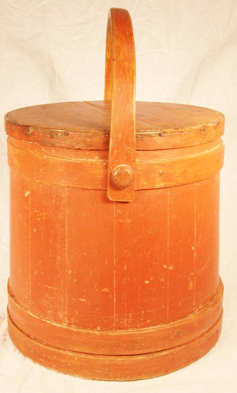 antique sugar bucket