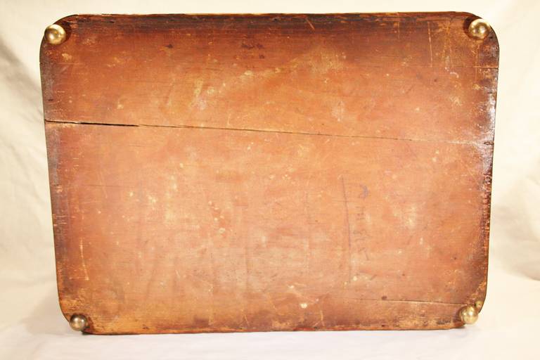 Mid-19th Century Inlaid Mahogany Box 4