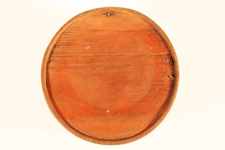 Fine 19th Century Wooden Storage Container with Lid In Excellent Condition In Woodbury, CT