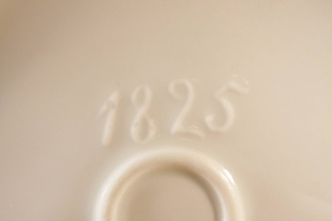 19th Century Hand Painted Porcelain Serving Vessel 2