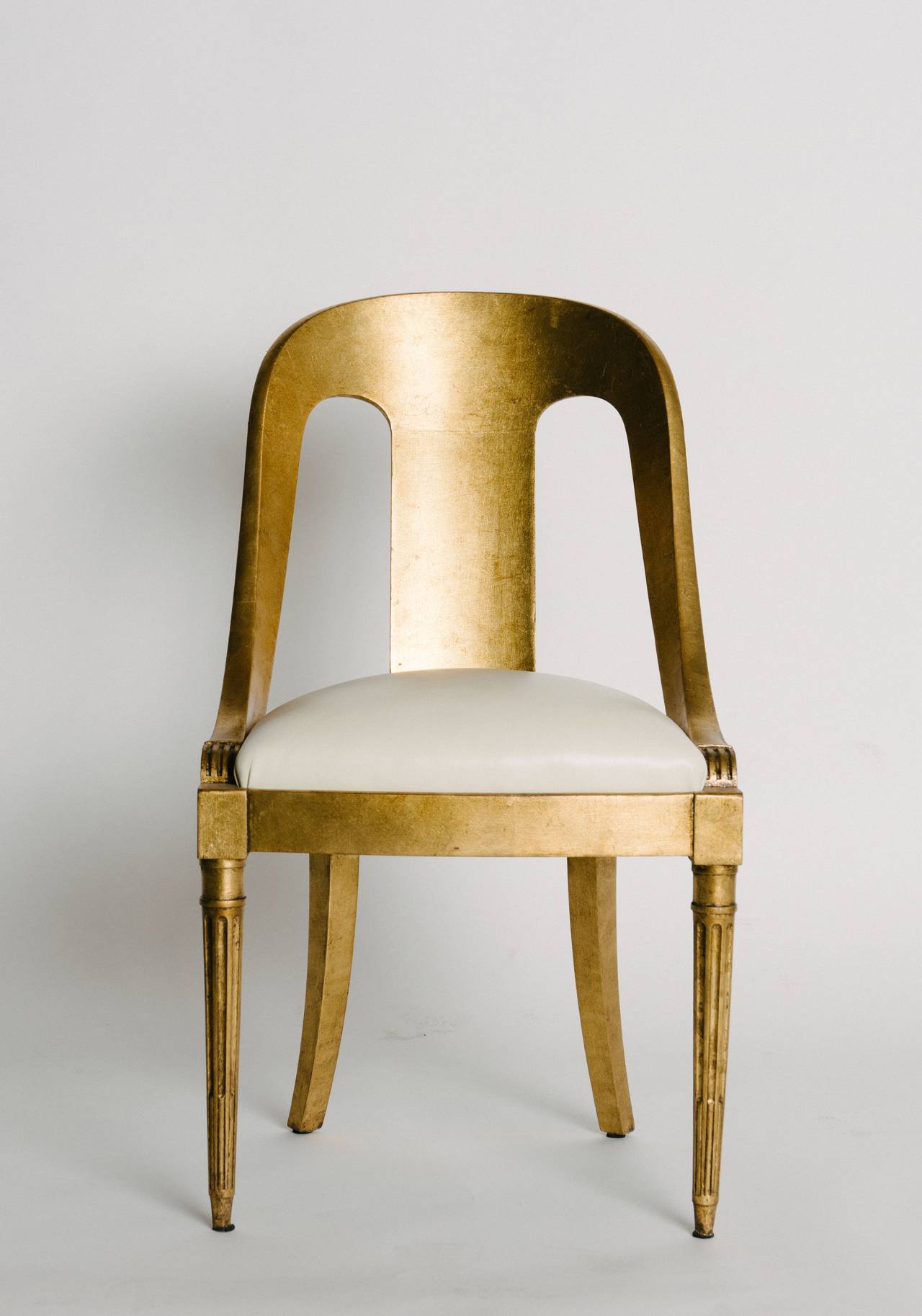 19th Century Period Charles X Gilded Chair