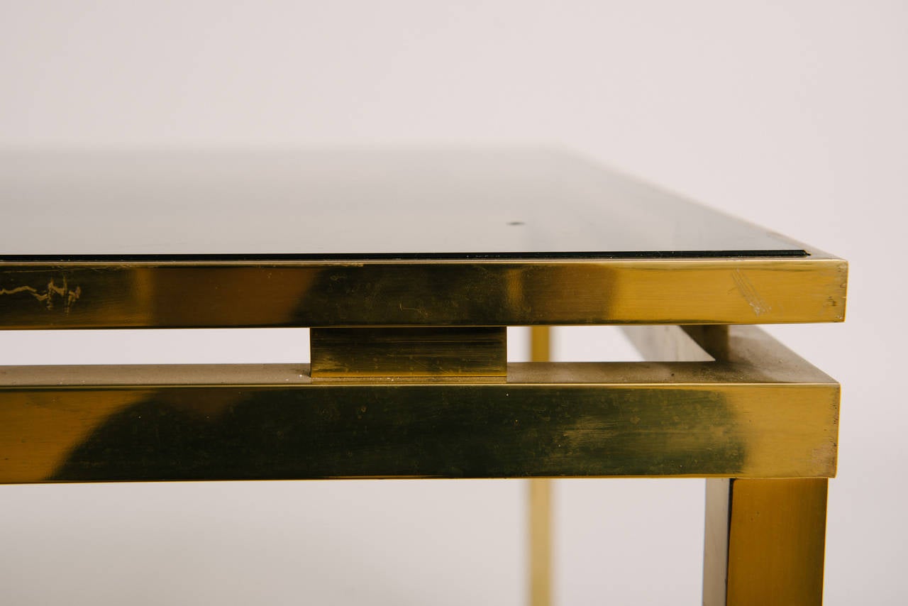 Guy Lefevre for Maison Jansen Brass Table, French For Sale 1
