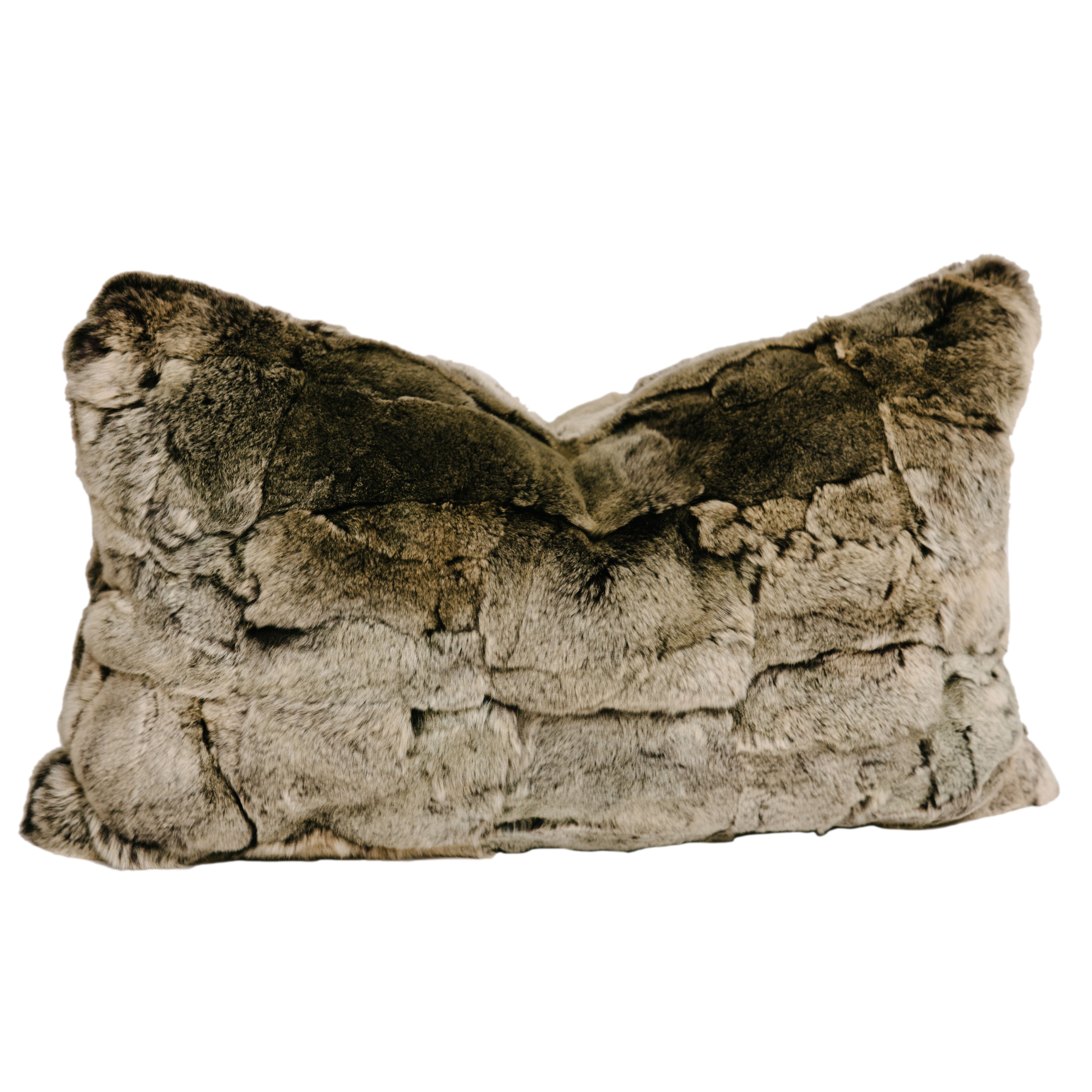 Chinchilla Style Fur Pillow