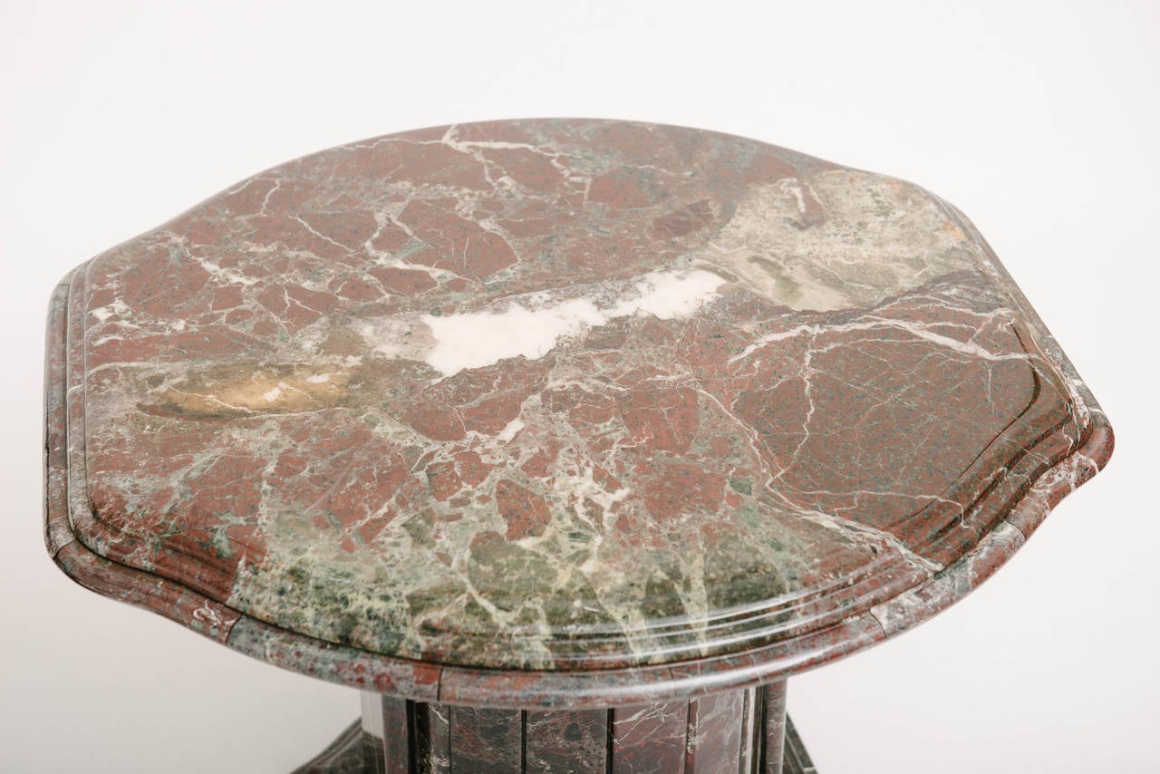 20th Century Pair of Vintage Italian Marble Side Tables