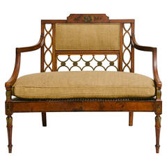 English Adam Style Settee