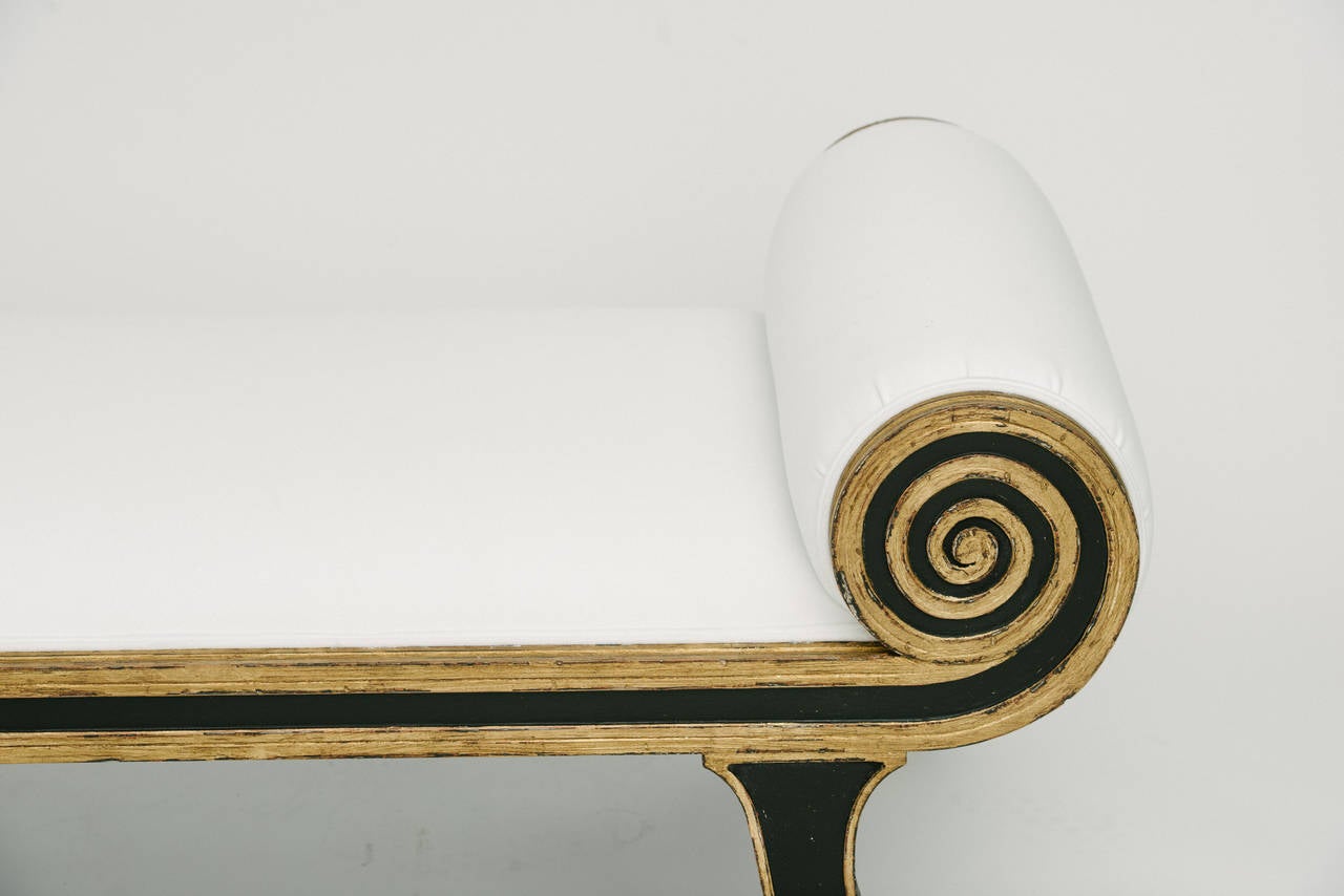 North American Federal Style Banquette