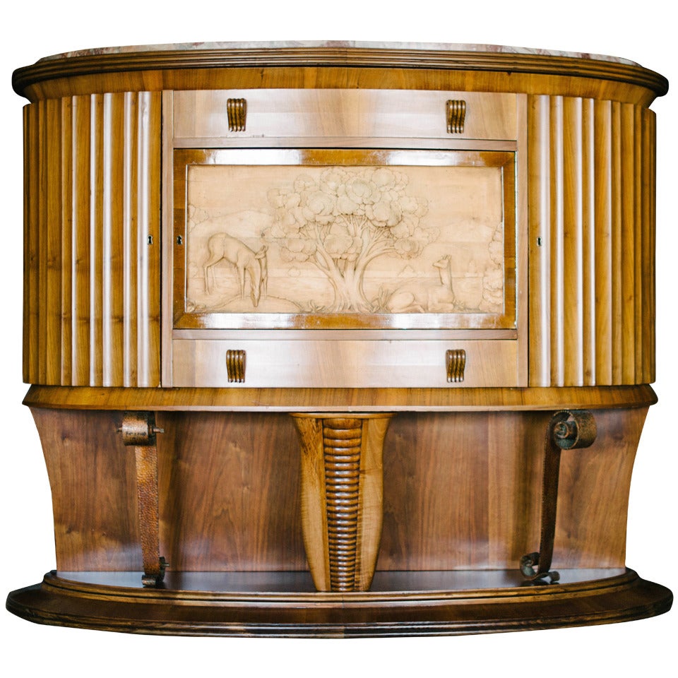 Rare Art Deco Philco Radio Bar at 1stdibs