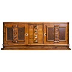 French Art Deco Gaston Poisson Buffet 3