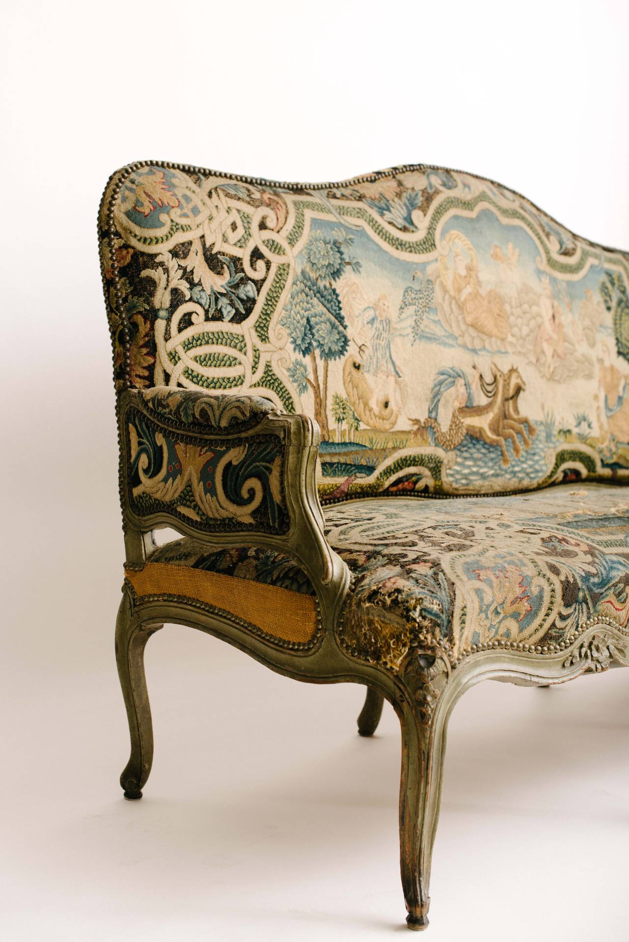 18th Century French Louis XV Sofa 1