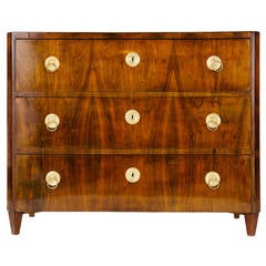 Biedermeier Three-Drawer Chest